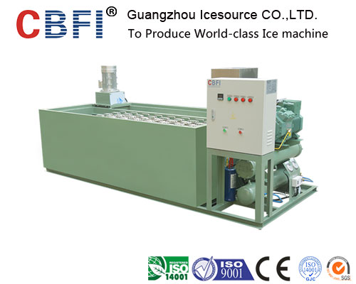 stainless steel block ice maker