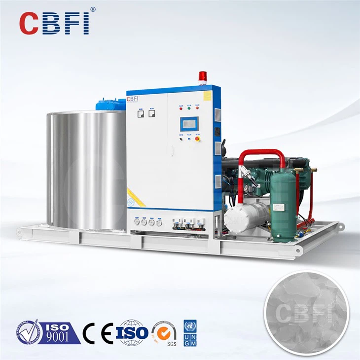 CBFI BF10000 10 Ton Mesin Es Serpihan Tipe Air Laut