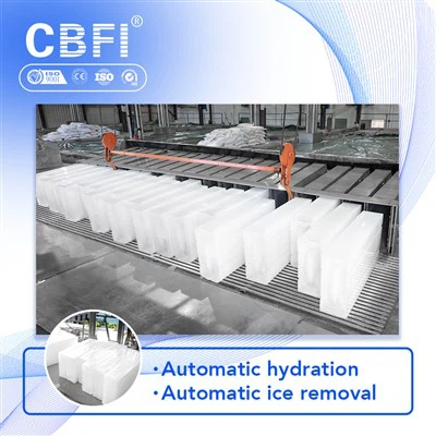 10 ton /24 jam mesin pembuat blok es