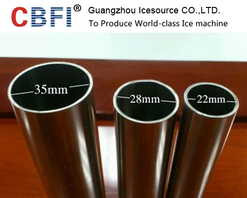 1 to 30 Ton Large Factory Use Ice Tube Machine With High Output In Food Level